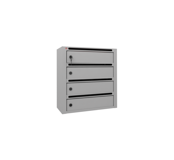 4-х секционный почтовый ящик «Гарант» 